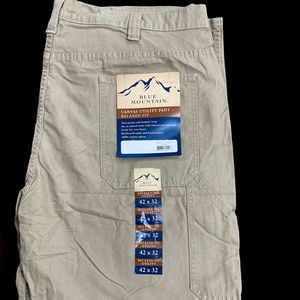 NWT!  Men’s Blue Mountain Utility Pants
